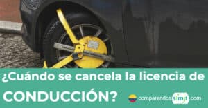 licencia de conducción cancelada