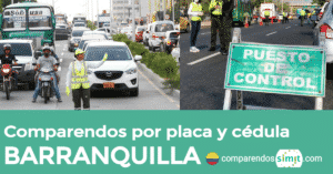 Comparendos Barranquilla por placa y cédula