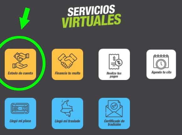 servicios virtuales de tránsito manizales