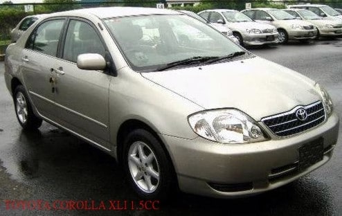 TOYOTA COROLLA XLI 1.8 MT ▶ Impuesto Vehicular ≫